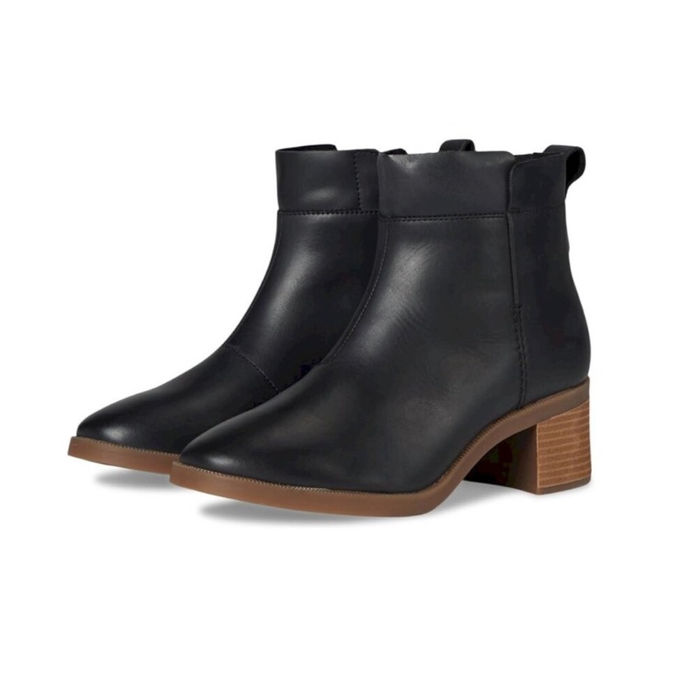 Clarks Lileigh Charm Black Booties Women's Size 7.5 New No Box